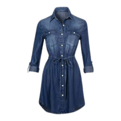 Woven - Womens Denim Shirt-Tops-Dress (2)-min